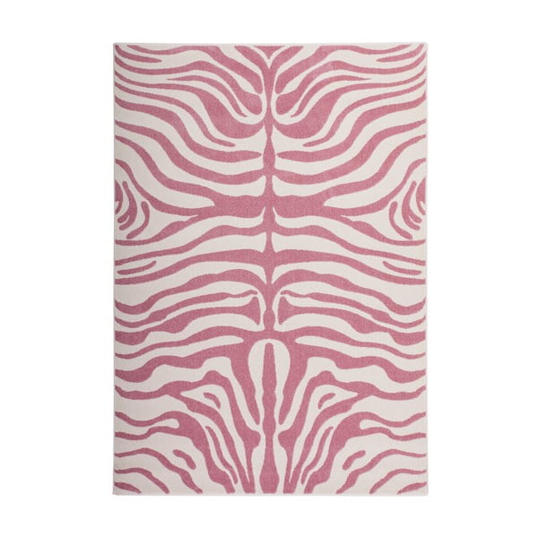 Růžový koberec Kayoom Fusion, 160 x 230 cm