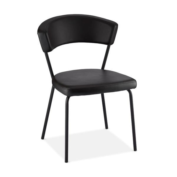 Черни трапезни столове в комплект 4 броя Preben – Furnhouse