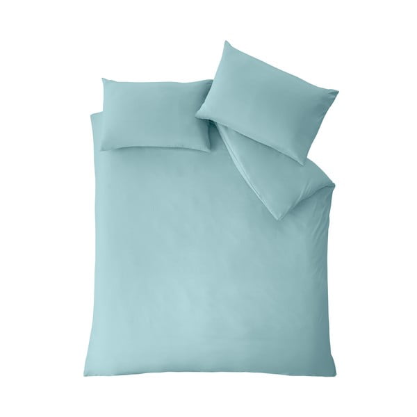 Синьо спално бельо за двойно легло 200x200 cm So Soft - Catherine Lansfield