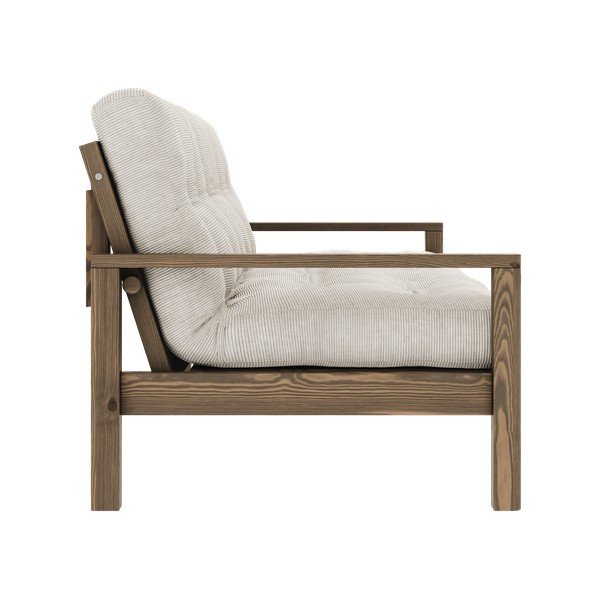 Бял разтегателен диван 205 cm Knob - Karup Design-image-4