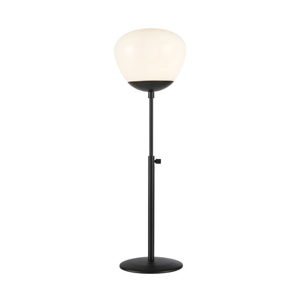 Черно-бяла настолна лампа (височина 60 см) Rise - Markslöjd