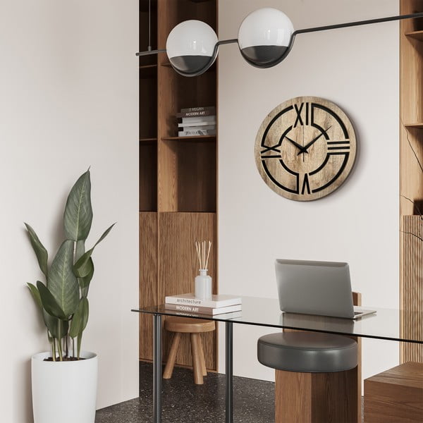 Стенен часовник ø 57 cm Ethan – Styler-image-2