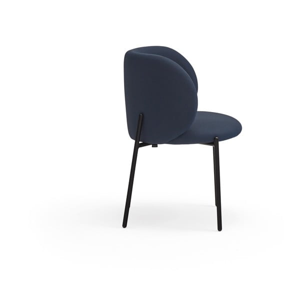 Тъмносини тапицирани трапезни столове в комплект 2 бр. Mogi – Teulat-image-3