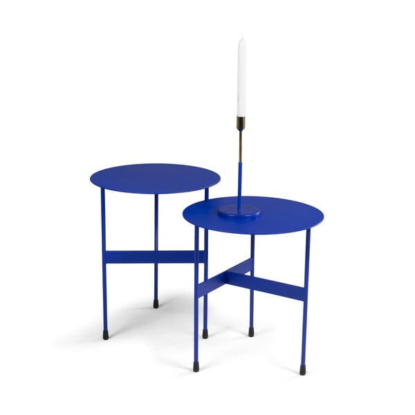 Метална кръгла странична масичка ø 45 cm Mira – Spinder Design-image-2