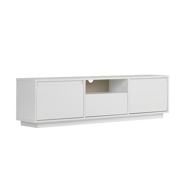 Бяла маса за телевизор 160x42x30 cm Sentinel – Kalune Design