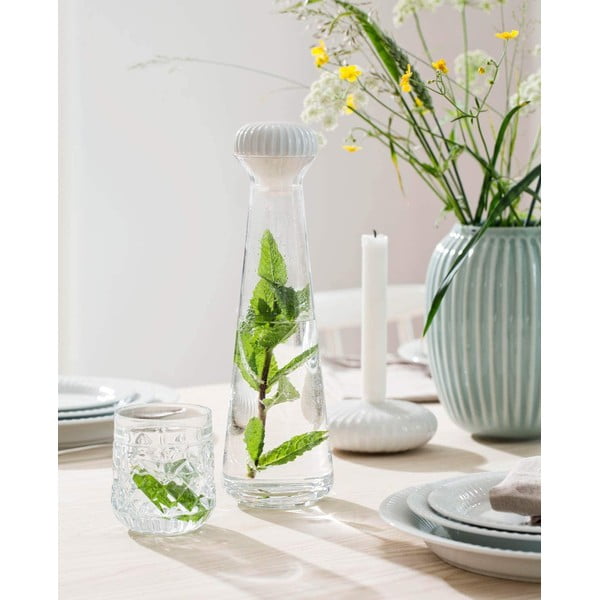 Ментовосиня ваза от камък Hammershoi, ⌀ 16,5 cm - Kähler Design-image-1