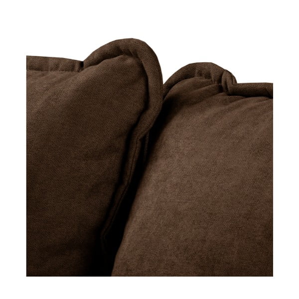 Тъмнокафяв ъглов диван (ляв ъгъл) Beata - Ropez-image-1