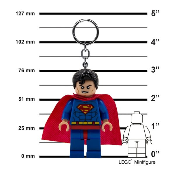Ключодържател с фенерче Superman - LEGO®-image-2
