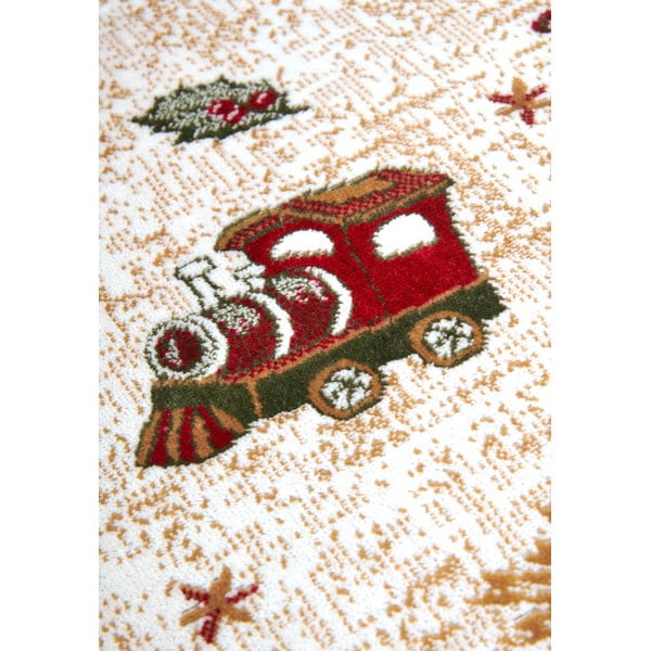 Червен  кръгъл килим с коледен мотив със смес от памук ø 160 cm Toy's Delight Red Christmas – Villeroy&Boch-image-4