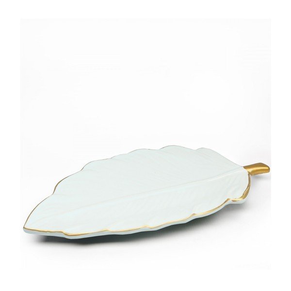 Керамичен декоративен поднос Leaf – Mioli Decor