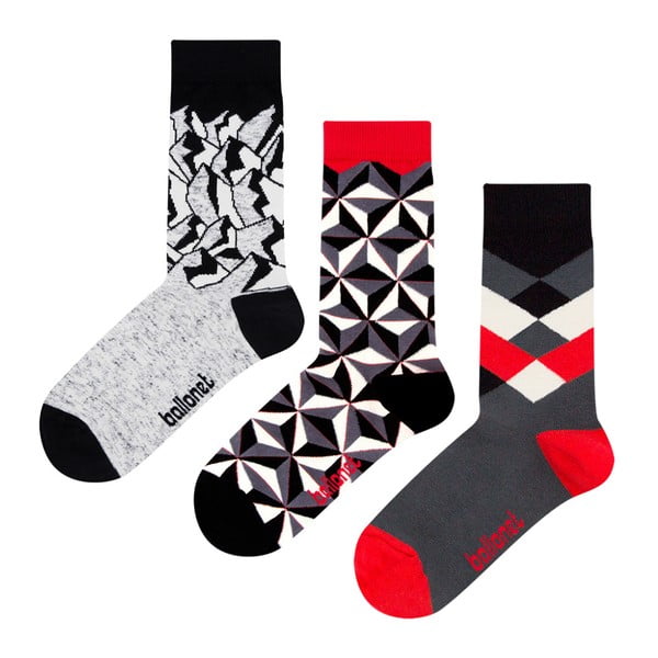 Подаръчен комплект чорапи Shady, размер 41-46 - Ballonet Socks