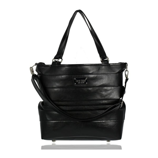 Черна дамска чанта Trixy Big No.52 - Dara bags