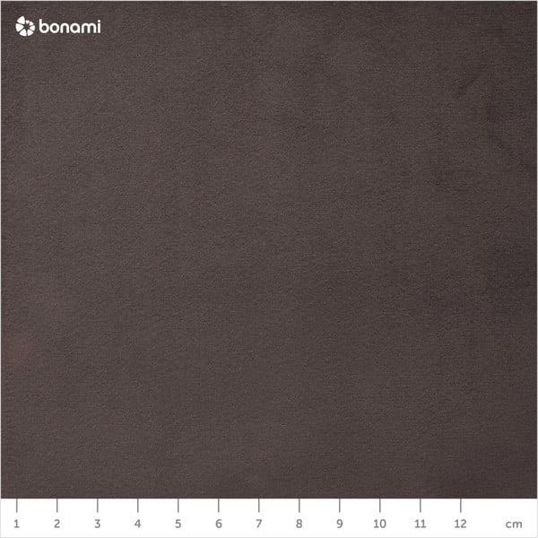 Кафяво-сив кадифен пуф , ⌀ 60 cm Doria - Actona-image-4