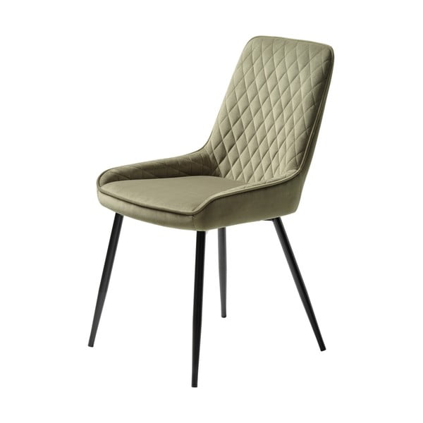 Зелен кадифен стол за хранене Milton - Unique Furniture-image-2