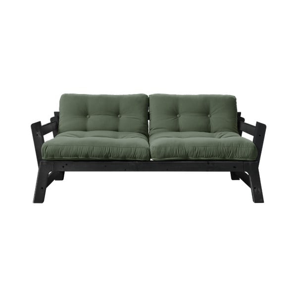Променлив диван Черно/маслинено зелено Step - Karup Design