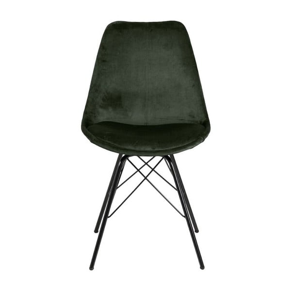 Тъмнозелен стол за хранене Eris - Actona-image-2