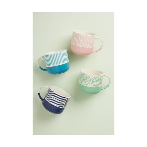 Розова порцеланова чаша 400 ml Arches - Maxwell & Williams-image-1