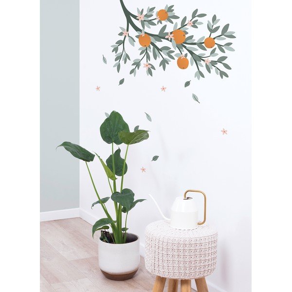 Лист със стикери 54x80 cm Oranges On A Branch - Lilipinso-image-1