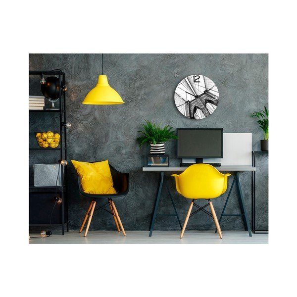 Стенни часовници Glassclock Brooklyn, ⌀ 30 cm - Styler-image-2
