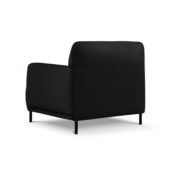 Кресло от черна кожа Neso - Windsor & Co Sofas-image-2