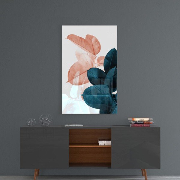 Картина върху стъкло , 46 x 72 cm Yaprak - Insigne-image-1