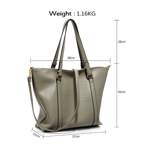 Kabelka L&S Fiona Grey-image-2