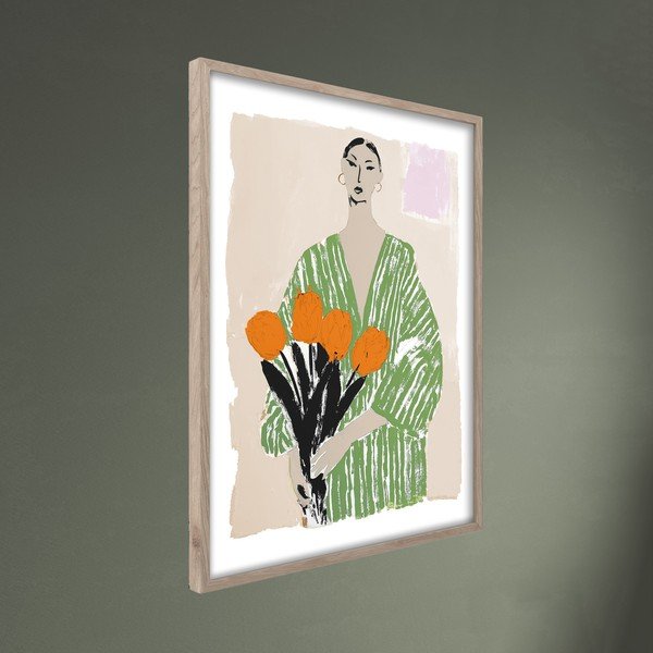 Печатна картина с включена рамка 50x70 cm Stella – Styler-image-4