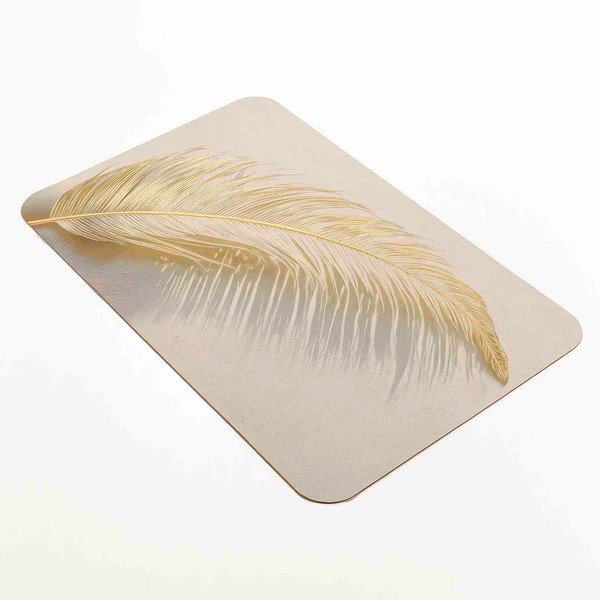 Светлокафяв килим за баня 50x80 cm Angelica – douceur d'intérieur-image-4