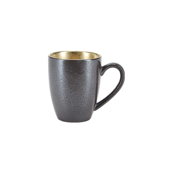 Черна порцеланова чаша с ухо - Bahne & CO