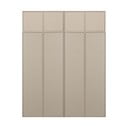 Кремав модулен гардероб от борова дървесина 200x250 cm Daily – vtwonen