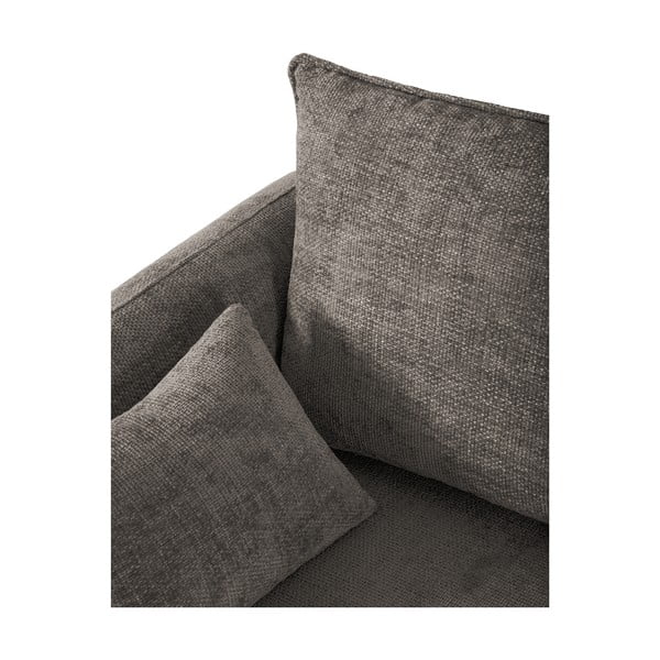 Сив ъглов диван (десен ъгъл) Matera - Cosmopolitan Design-image-1