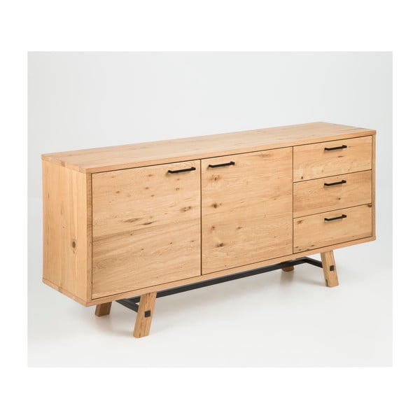 Dvoudveřová komoda se 3 zásuvkami Actona Stockholm-image-3