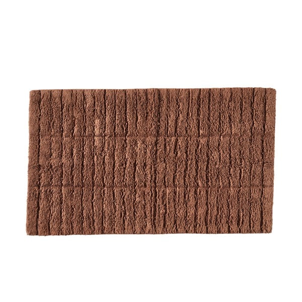 Оранжево-кафяв килим за баня 50x80 cm Terracotta – Zone