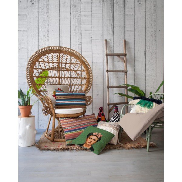 Зелена възглавница , 45 x 45 cm Frida - Madre Selva-image-1