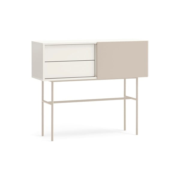 Светлосива и кремава конзолна маса 35x110 cm Nube - Teulat-image-3