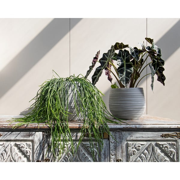 Керамична ръчно изработена саксия за цветя ø 16 cm Dóris – Artevasi-image-1