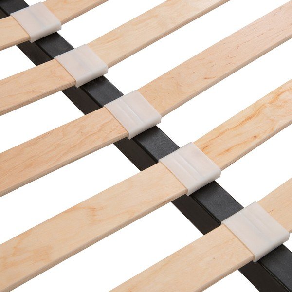 Tmavě modrá postel s černými nohami Vivonita Windsor, 140 x 200 cm-image-1