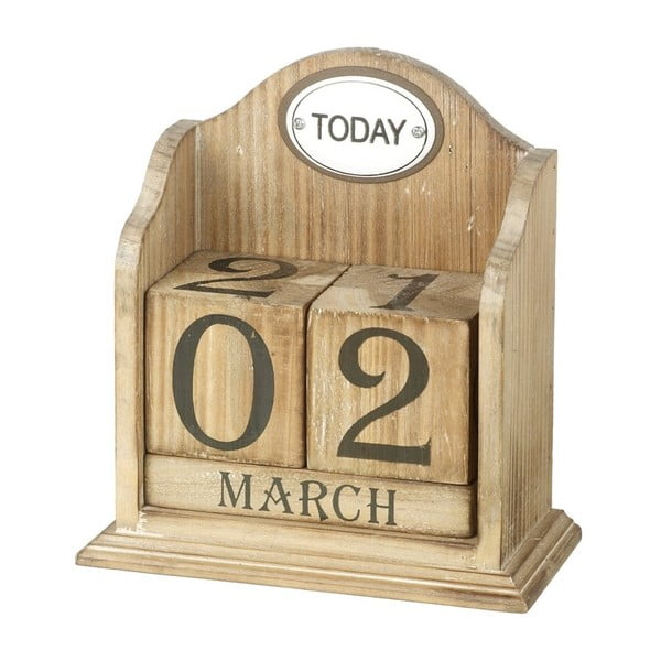 Дървен настолен календар Perpetual - Parlane