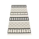 Сива и кремава пътека за открито и закрито 70x180 cm Asta Warm Grey – Pappelina