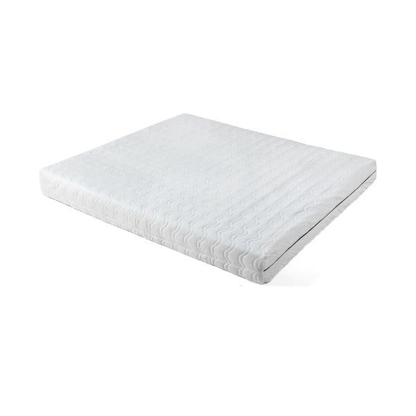 Сиво тапицирано двойно легло с матрак с решетка 180x200 cm Noira Slim - Bonami Selection-image-4