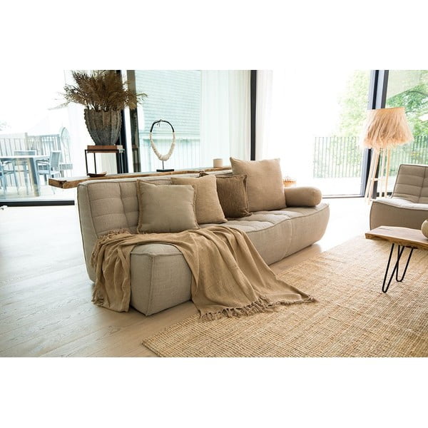 Памучно одеяло 130x160 cm Slub - Tiseco Home Studio-image-1