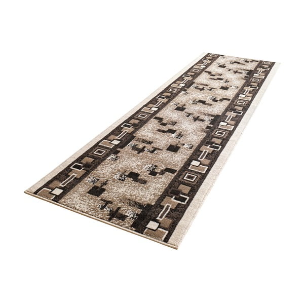 Кафява пътека 250x80 cm Cube - Hanse Home-image-2