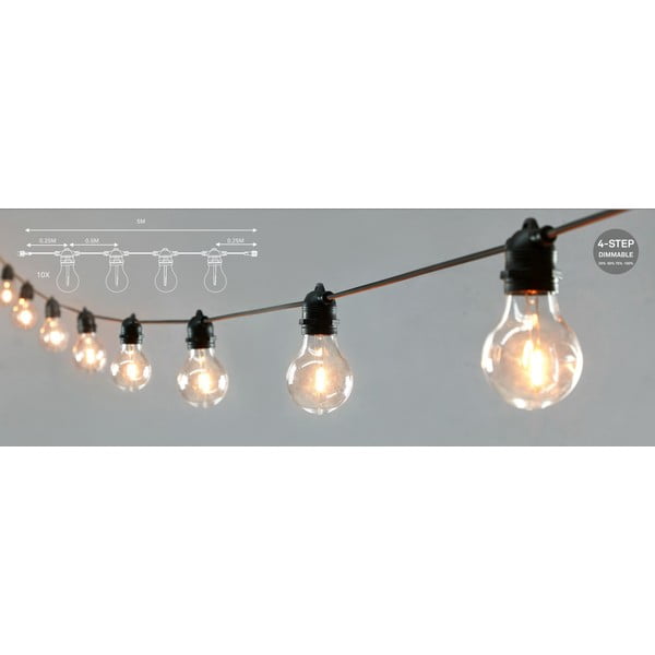 Удължител на светлинната верига брой крушки 10 бр. дължина 500 cm Link – Markslöjd-image-4