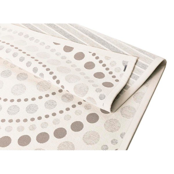 Двустранен килим в бяло и сиво, 70 x 140 cm Oola - Narma-image-2