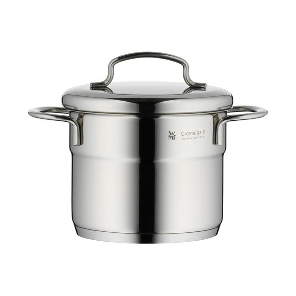 Съд от неръждаема стомана с капак Cromargan® , ⌀ 12 cm Mini - WMF-image-1
