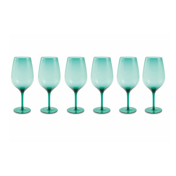 Комплект от 6 светлосини чаши Villa d'Este Happy Hour - Villa d'Este