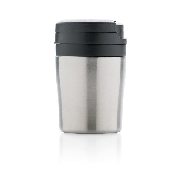 Термочаша с дръжка в сребристо XD Design Coffee to Go, 160 ml - XD Design-image-2