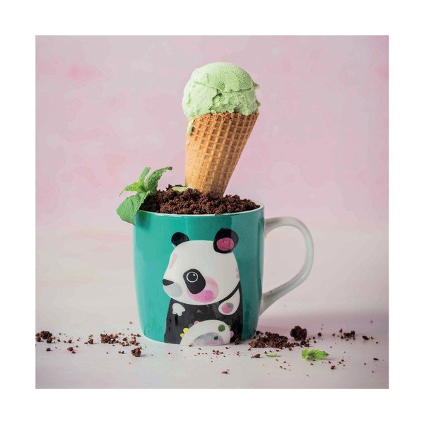 Порцеланова чаша в тюркоазен цвят Pete Cromer Panda, 375 ml - Maxwell & Williams-image-1