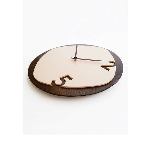 Hodiny Clock25 Dark Wood-image-2