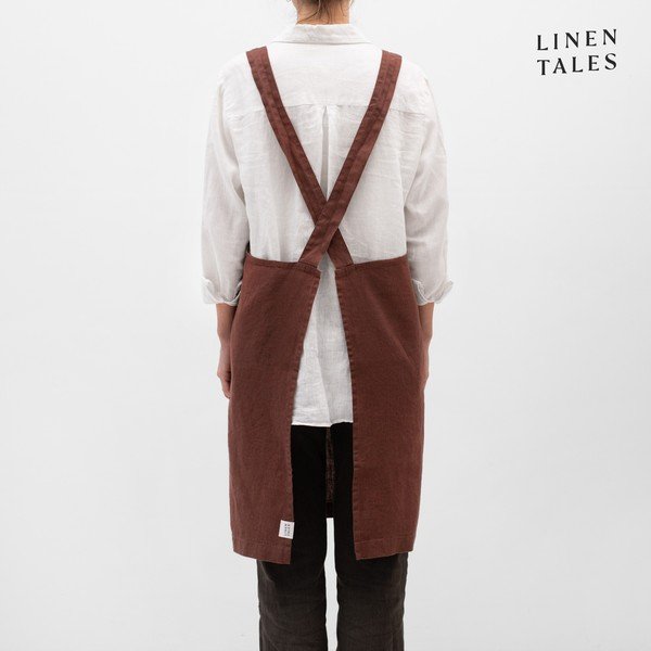 Ленена престилка Chocolate – Linen Tales-image-1